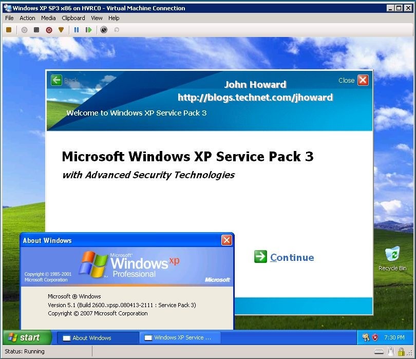 Windows Xp Updates Service Pack 3